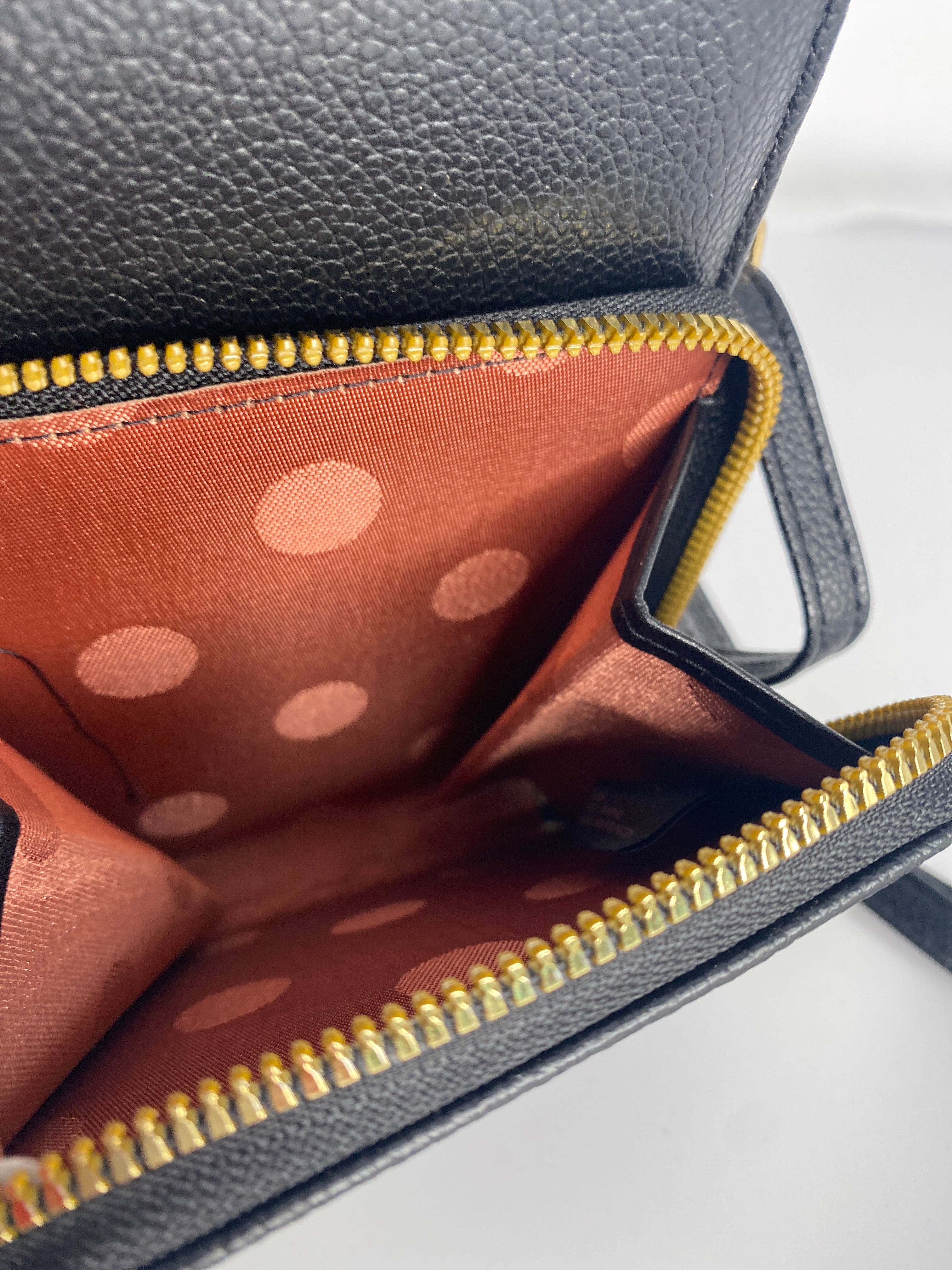 BLACK MINI TRIPLE Faux Leather CROSSBODY (One Left)