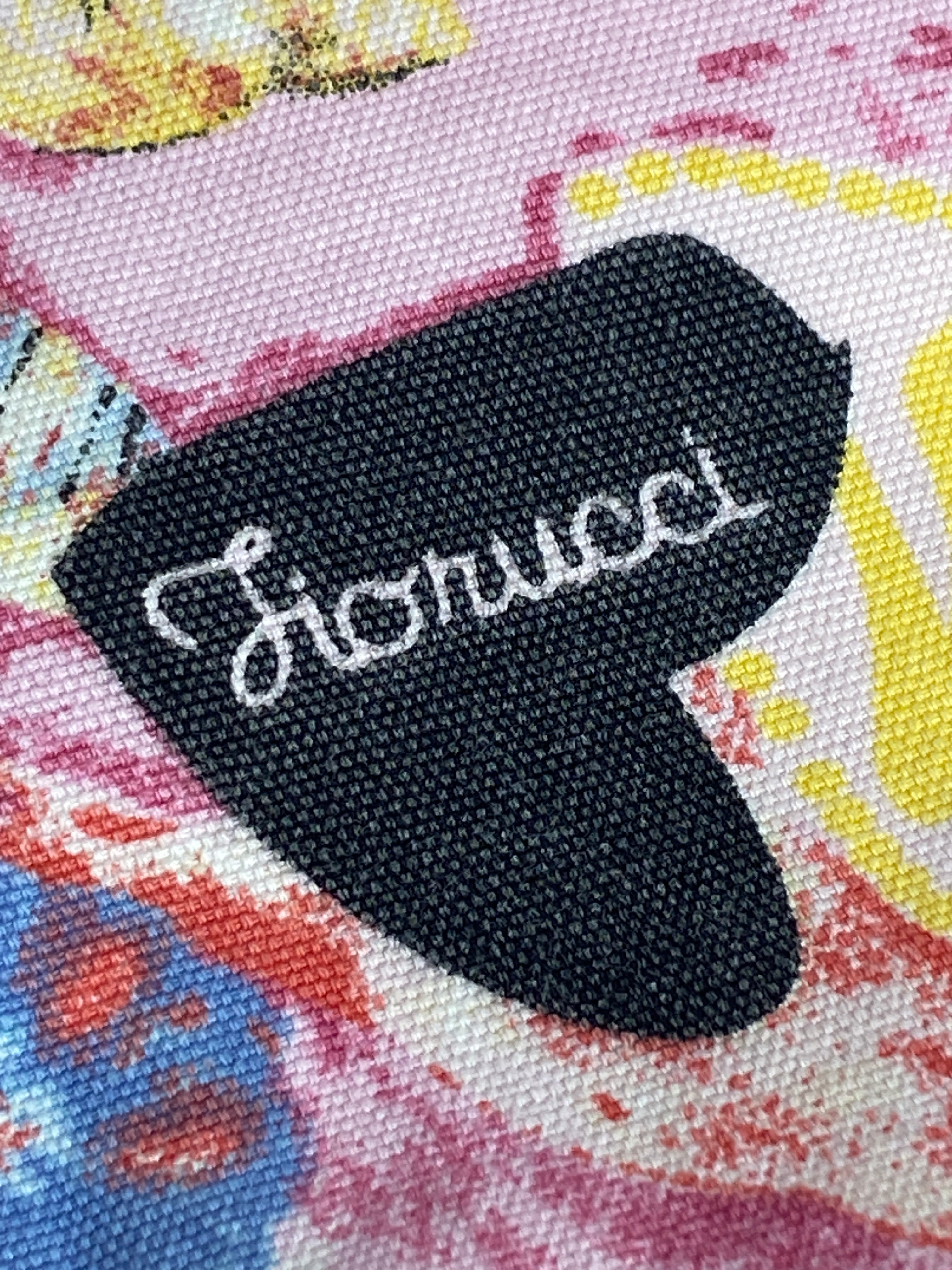 Fiorucci Pink Graphic POP ART Trench Coat 2000