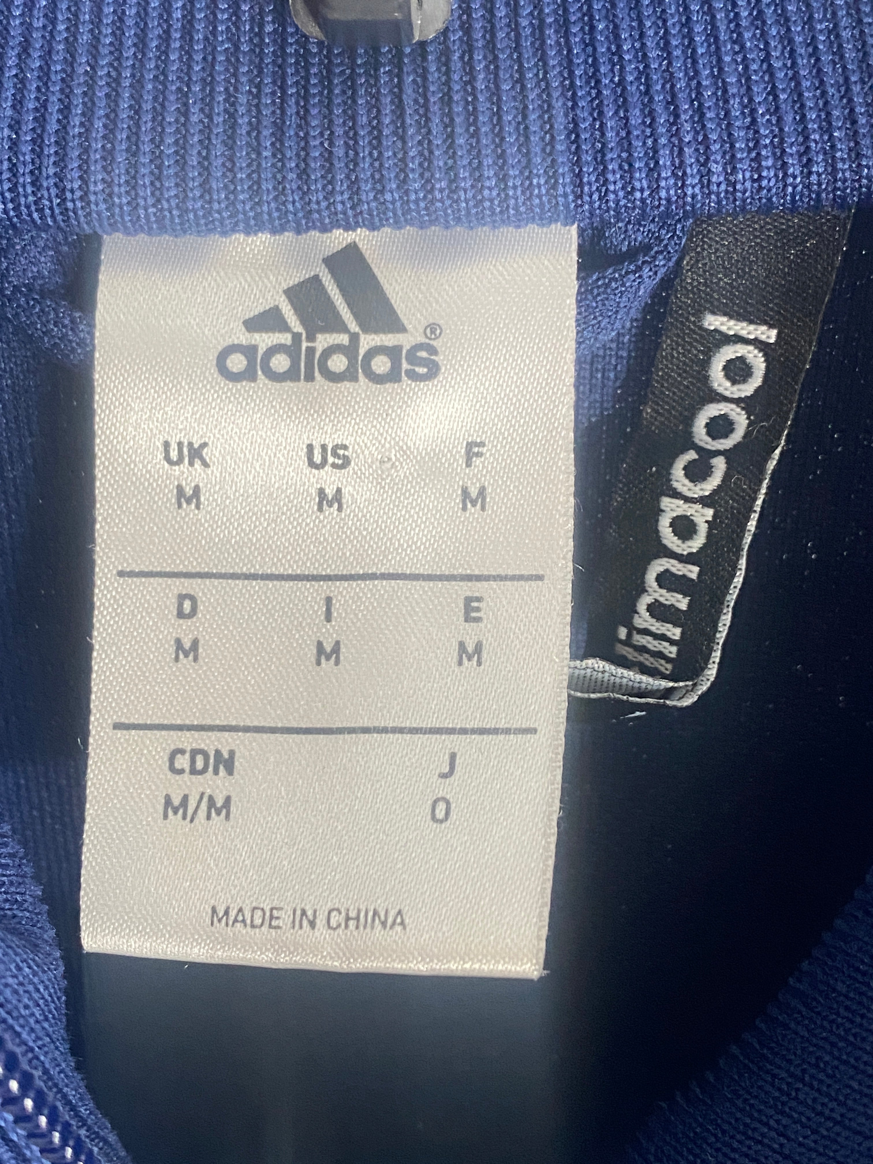 Vintage Sereno Adidas Sport Soccer  Mens Training Jacket