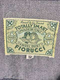 Vintage Fiorucci Black Denim Jacket 80s