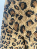 Vintage Steve Madden Leopard Wrap Trench Coat 2000