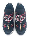 Karl Largerfield Graffiti Slip On Sneakersb 90s