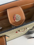 TRUE RELIGION Modern Edge Suede Mini Tote