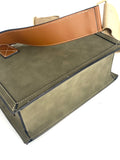 TRUE RELIGION Modern Edge Suede Mini Tote