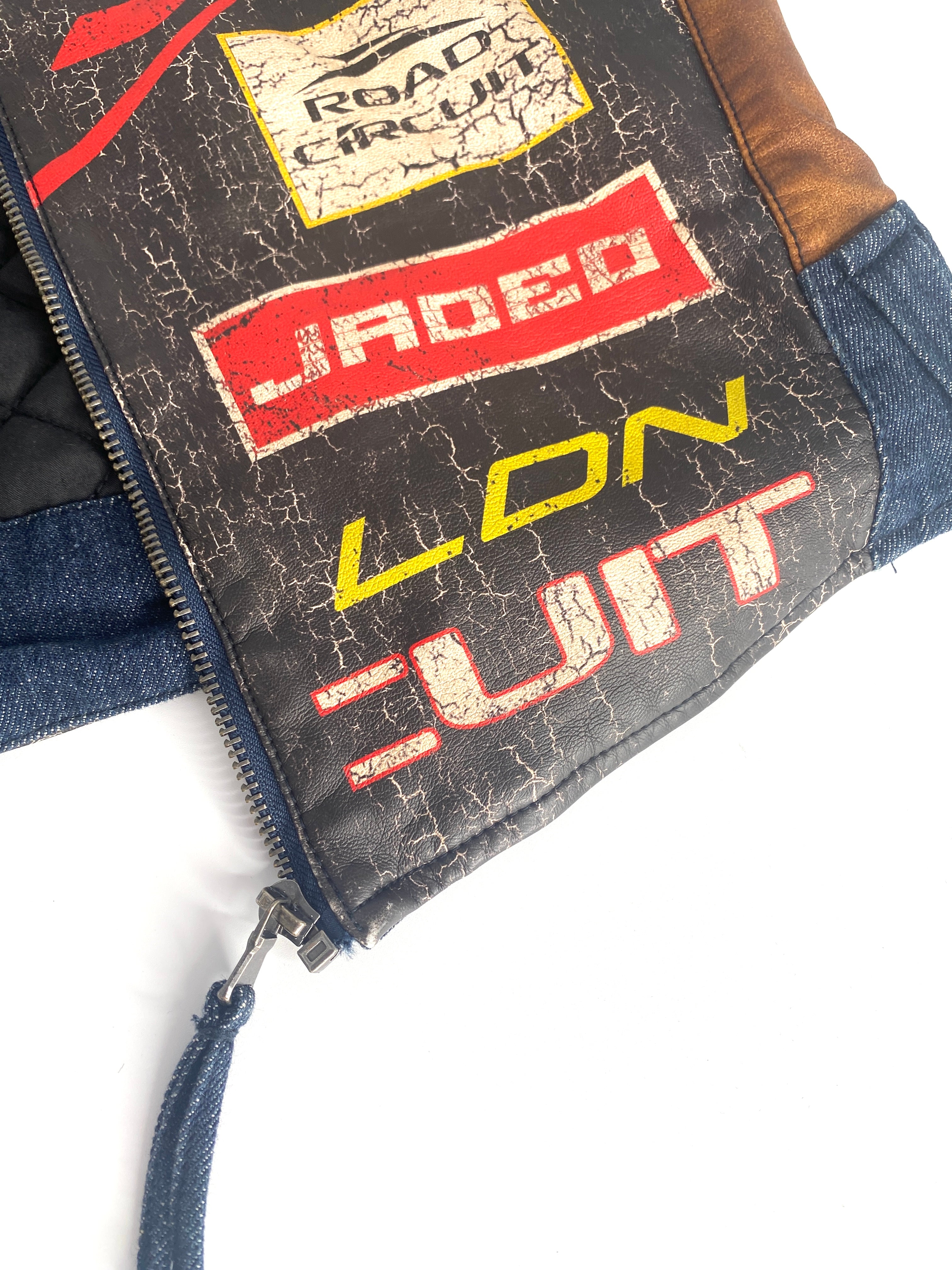 JADED LONDON Womens Moto Vest-Sleeveless