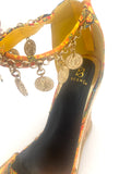 RETRO CORK HEEL PLATFORMS ECHO BOHEMIAN  WEDGES