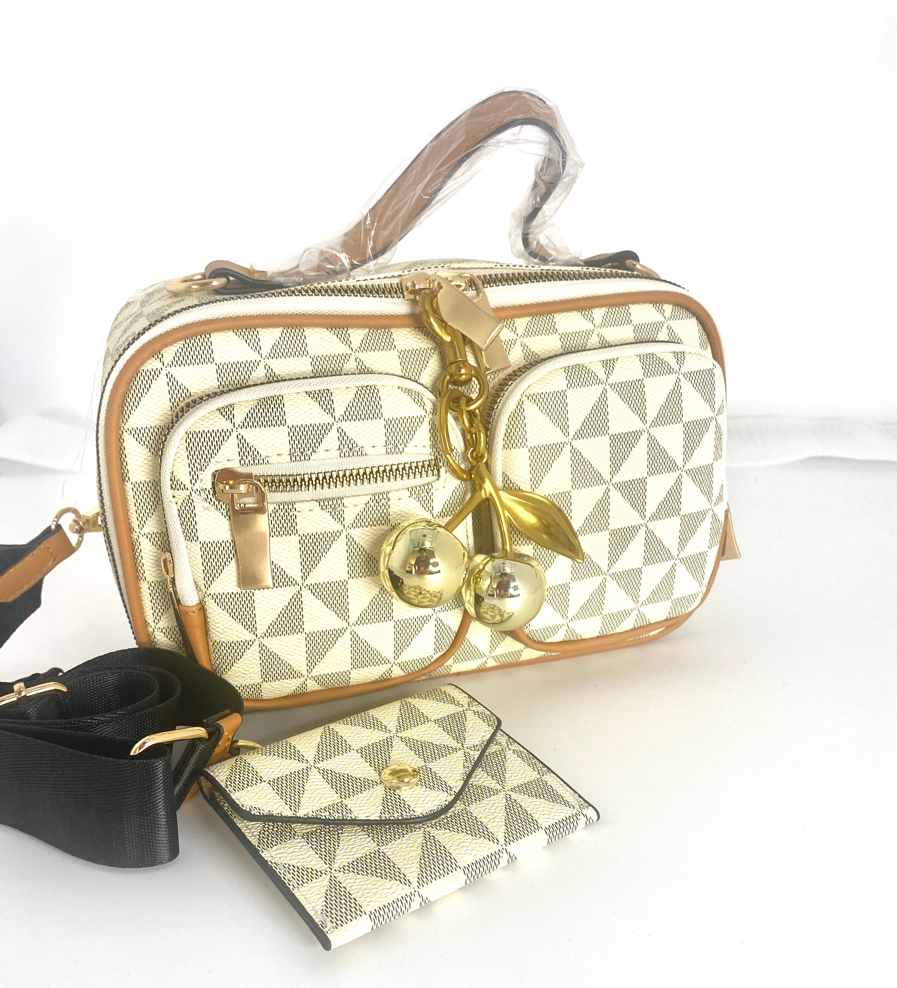 Mini Monogrammed Crossbody Bag (COLOR OPTIONS)