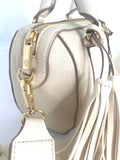 Vanilla Leather Mini Crossbody by Nanette Lepour