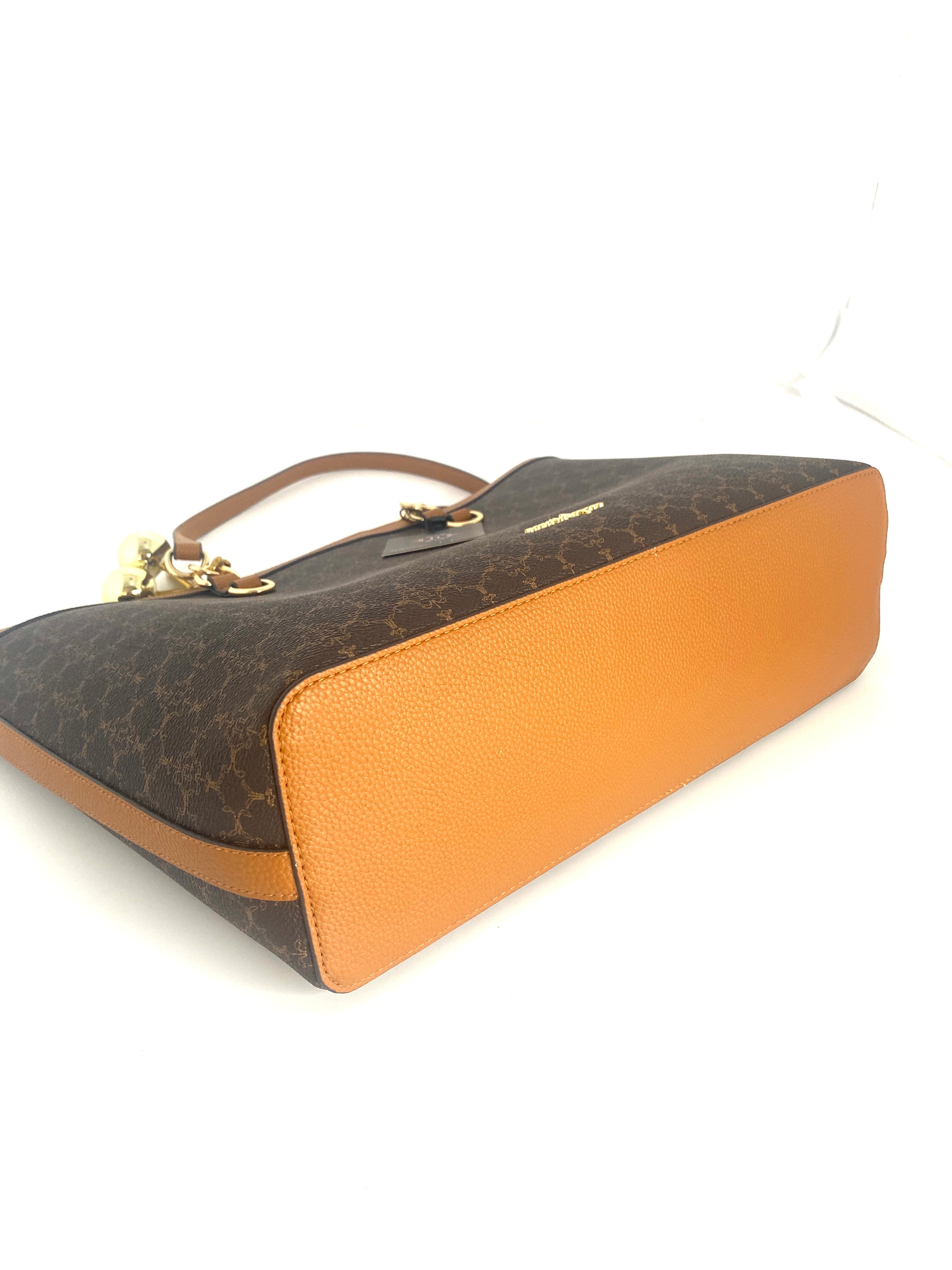 NANETT LEPORE MONOGRAMMED TOTE