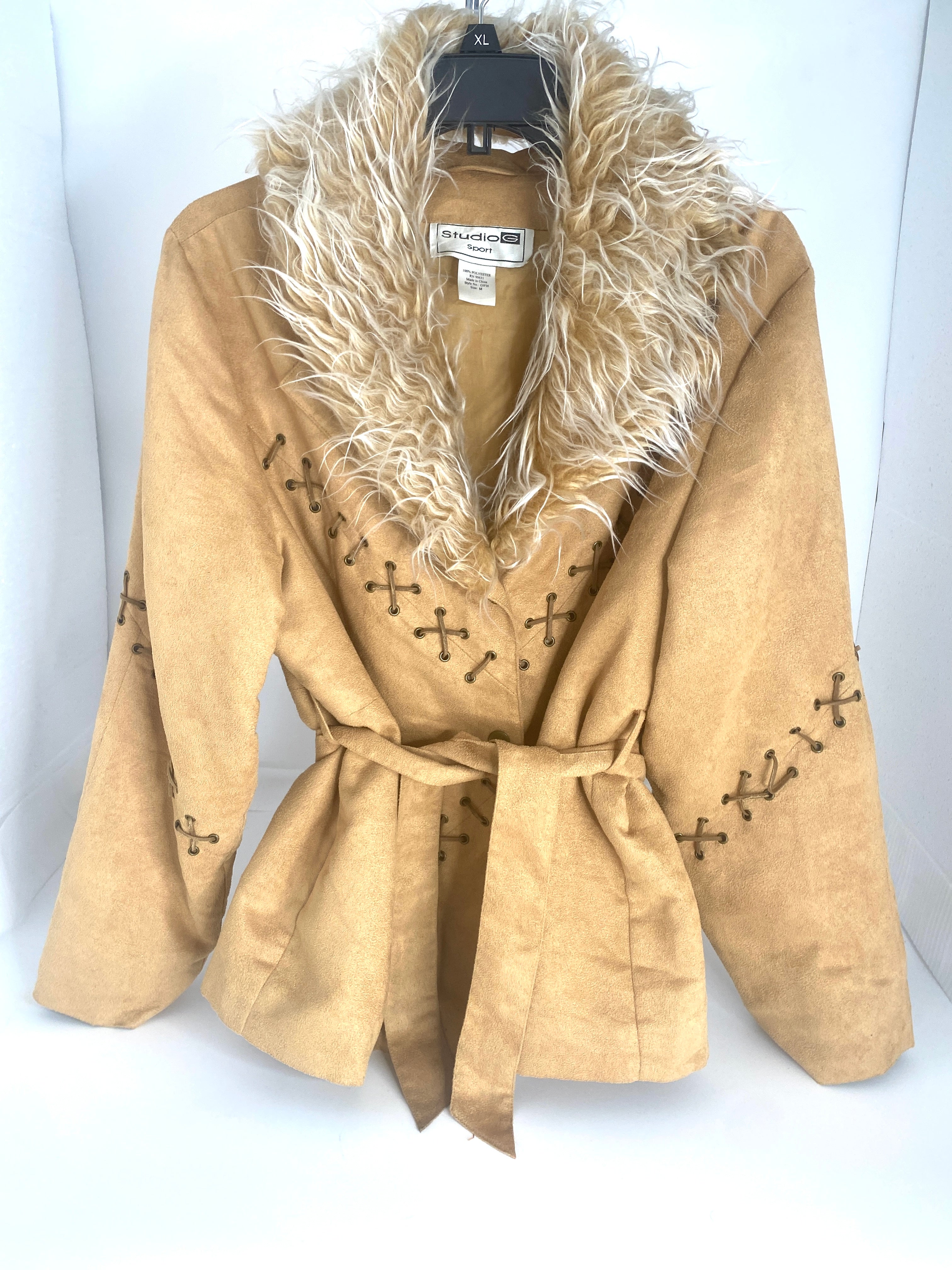 Vintage Wrap Suede Studio G Jacket 70s