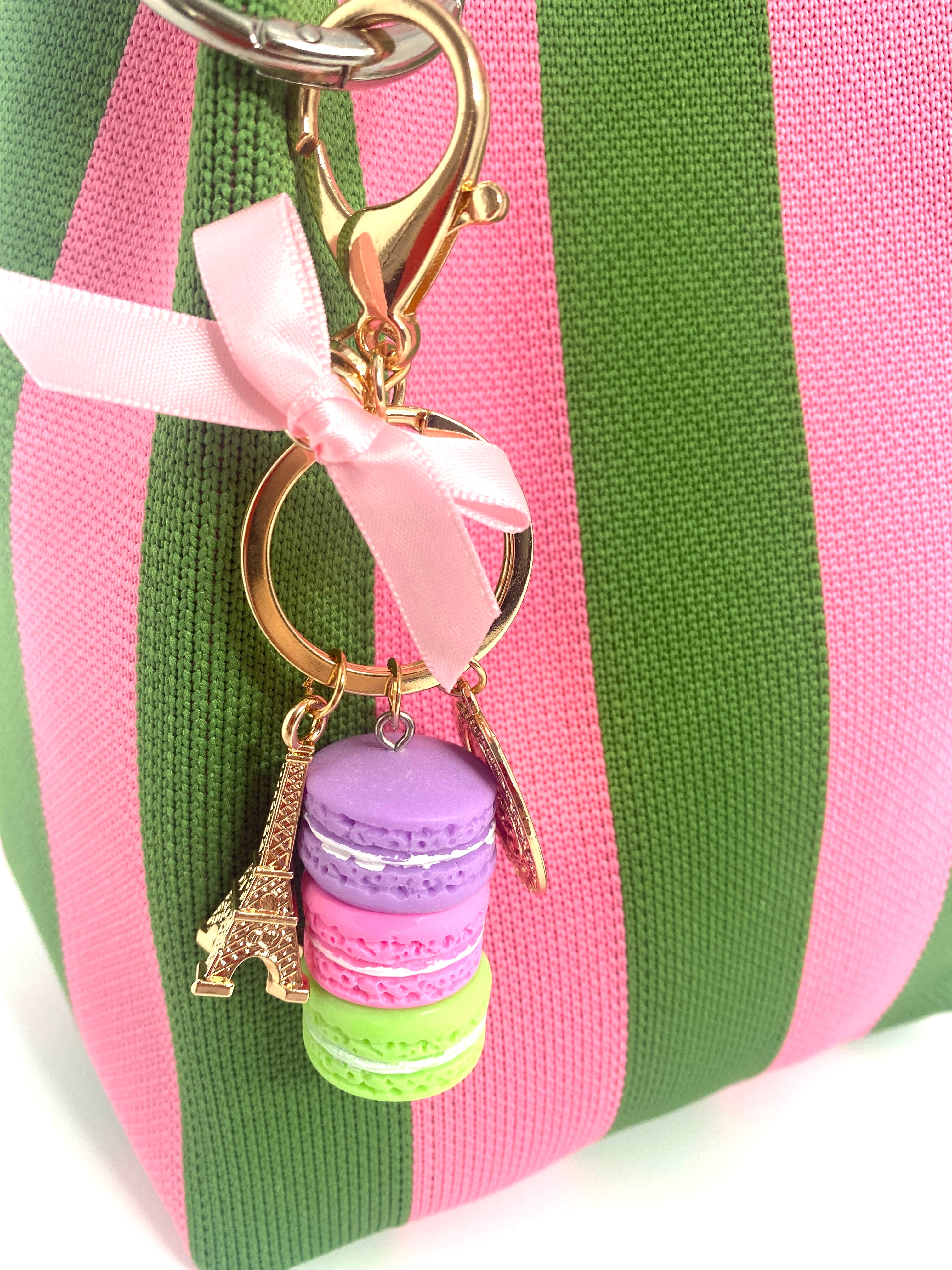Emerald Pink KNITTED BEACH TRAVEL WEEKEND TOTE
