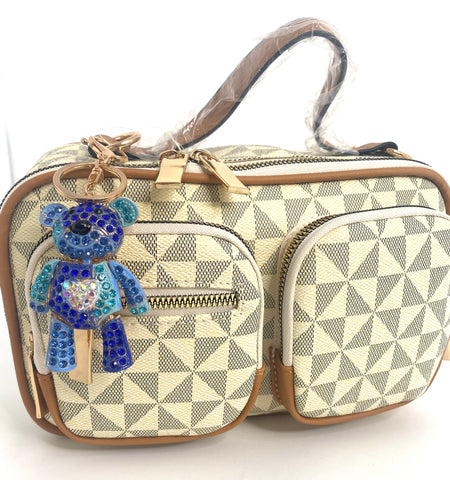 Mini Monogrammed Crossbody Bag (COLOR OPTIONS)