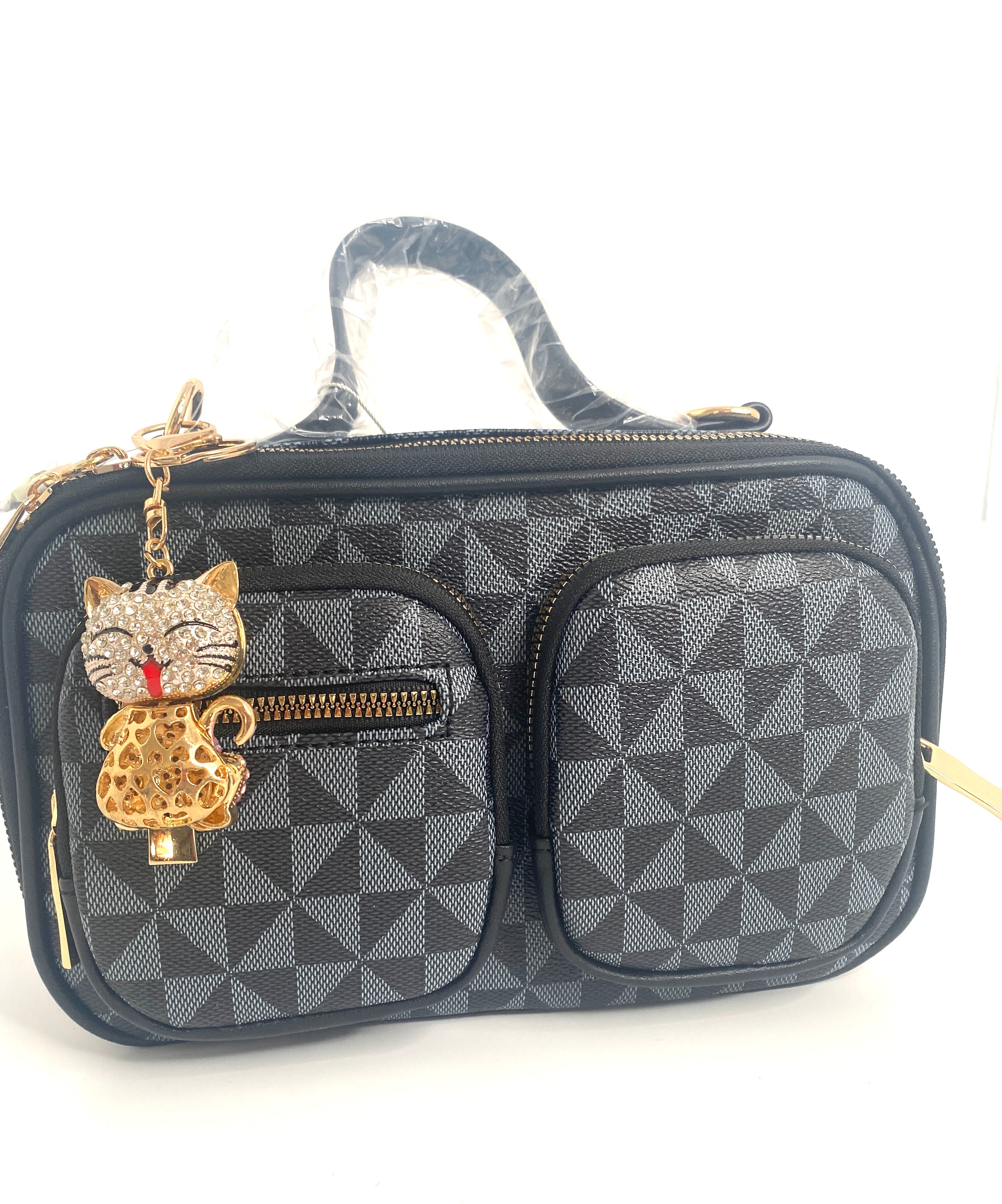 Mini Monogrammed Crossbody Bag (COLOR OPTIONS)