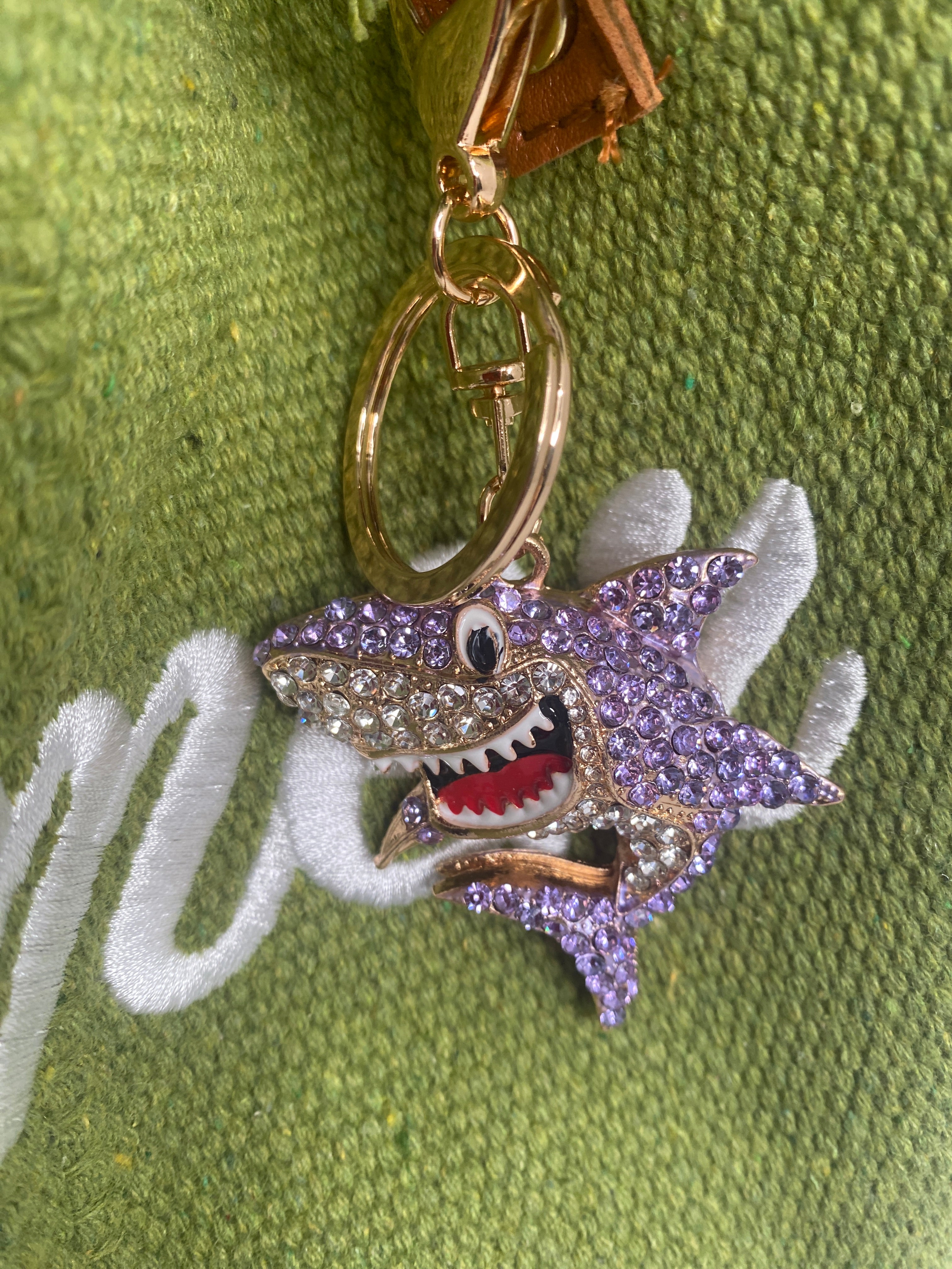 GREEN FRINGE  Beach Weekend Tote Bag