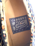 MENS RETRO VINTAGE 70's LEOPARD PLATFORM LOAFERS by CABOOTS