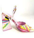 VINTAGE RETRO PUCCI STYLE DESIGN PLATFORMS  80s