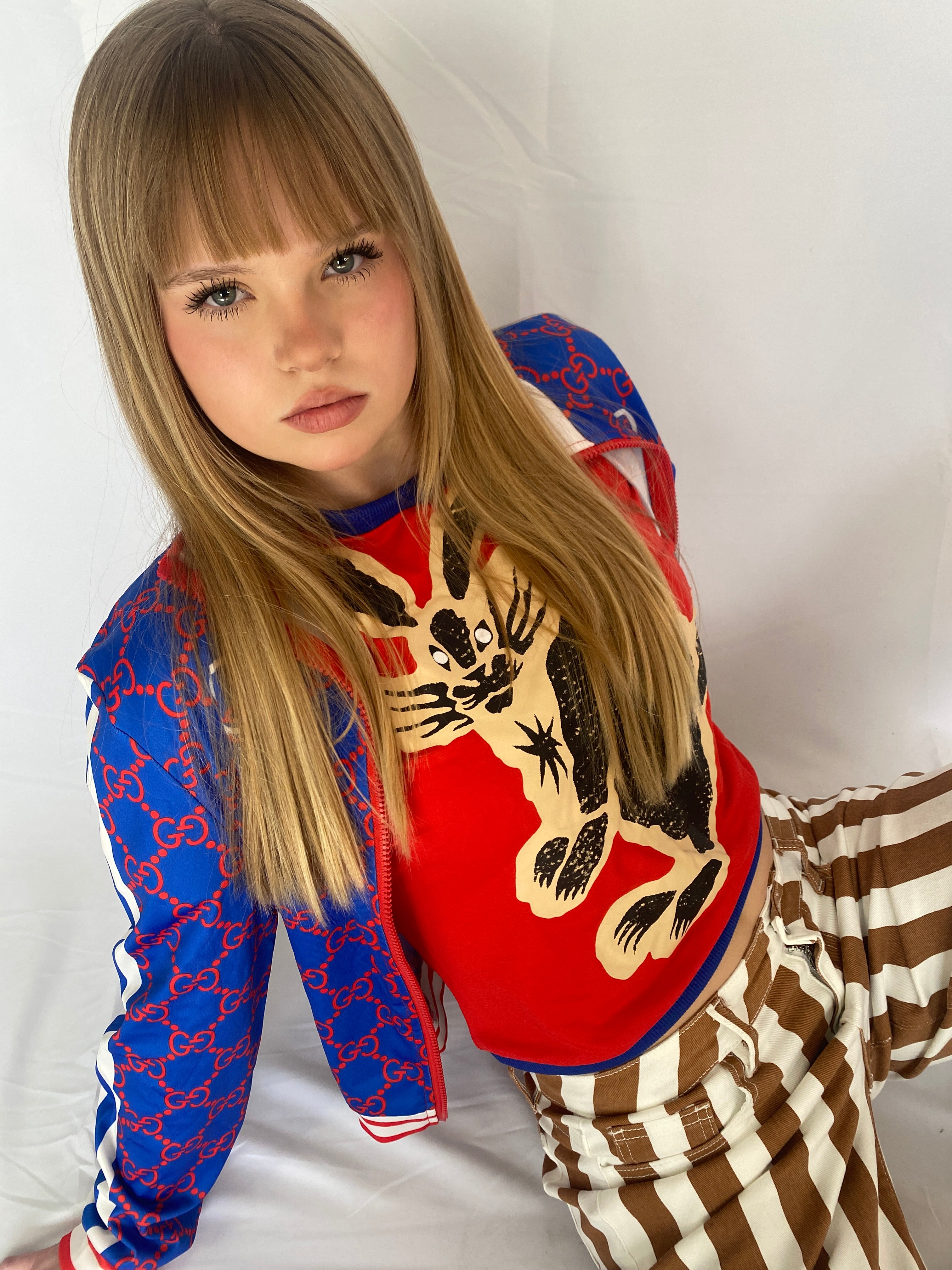 Short Sleeve Bunny Ringer Tshirt