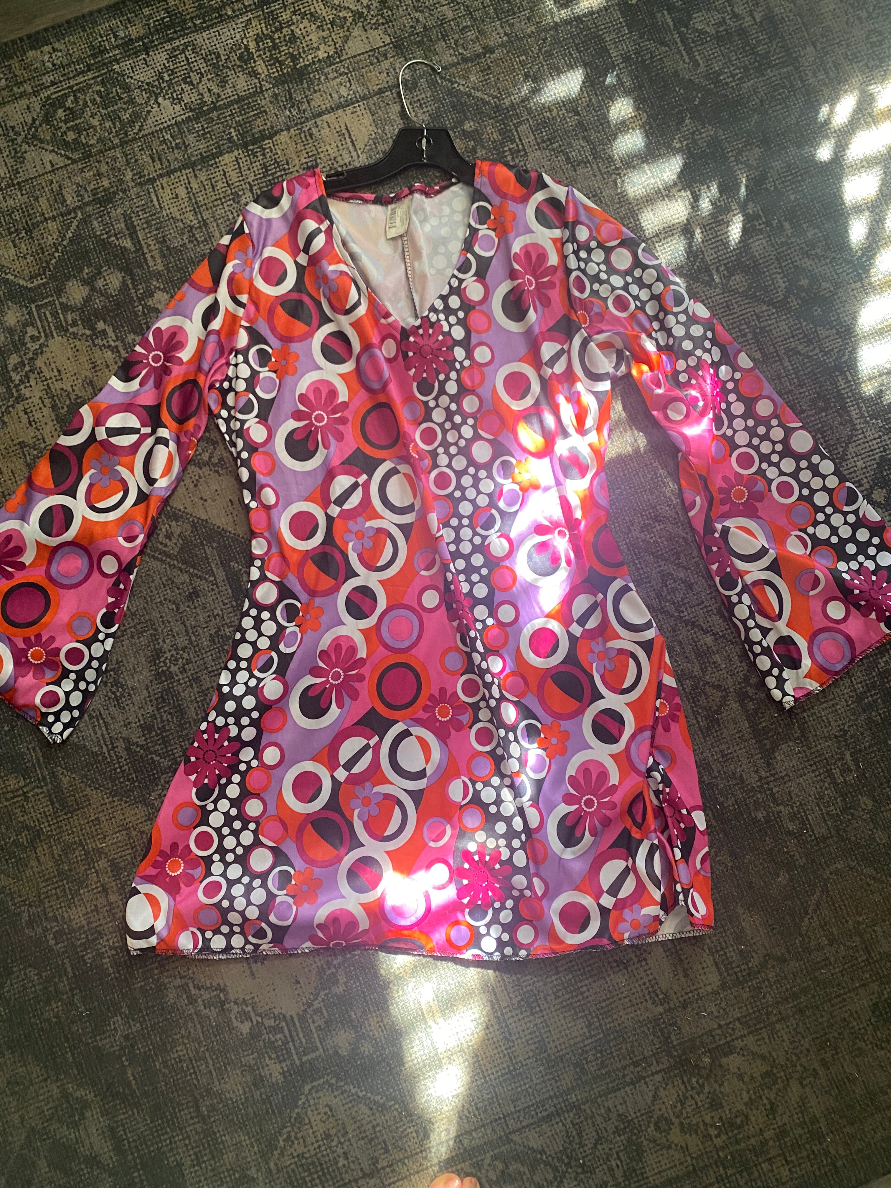 POP ART MINI DISCO RETRO DRESS