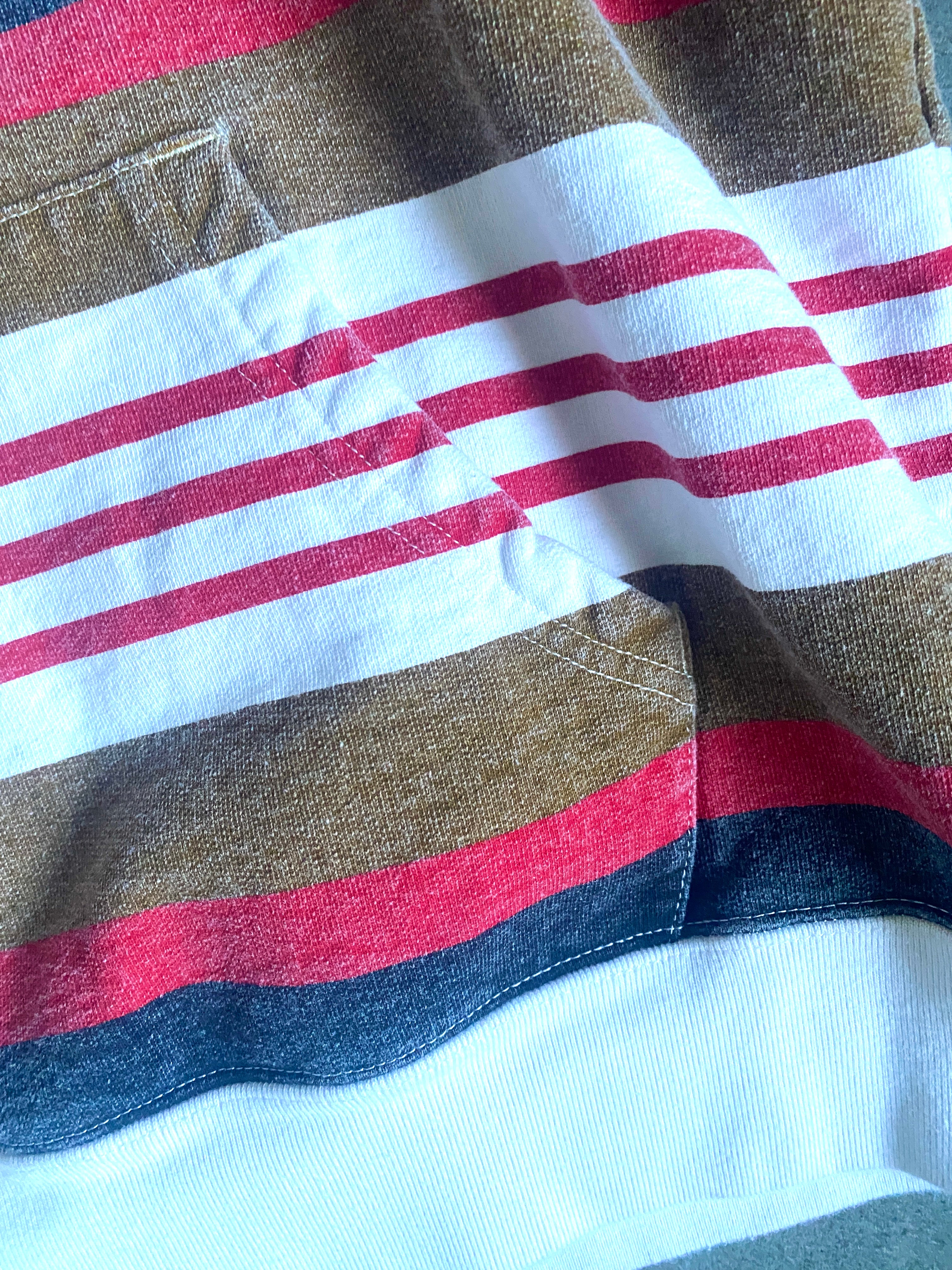 Vintage SUPREME  STRIPE HOODIE 2000