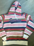 Vintage SUPREME  STRIPE HOODIE 2000