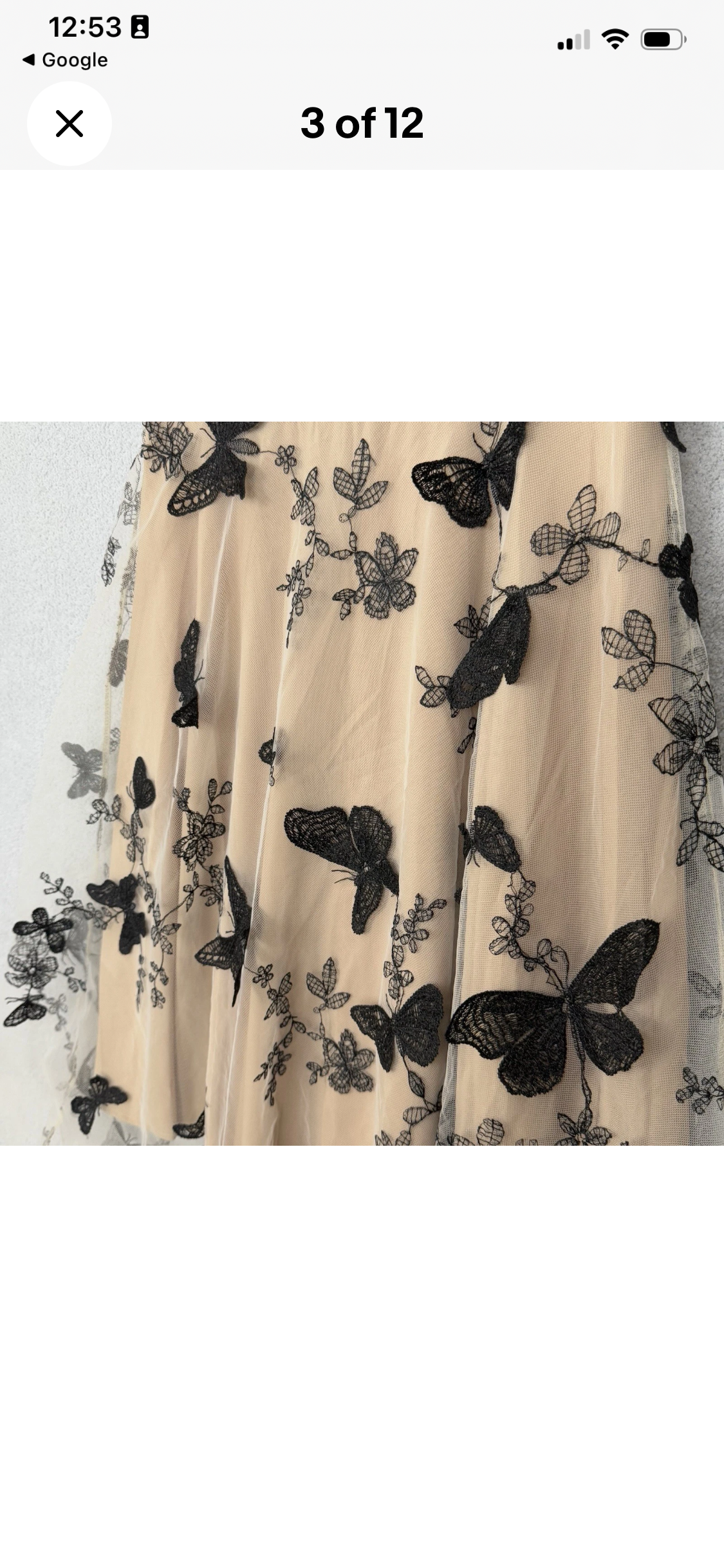 1950s Vintage Retro Swing Butterfly Patchwork Dress