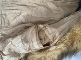 Vintage Faux Fur Leather Jacket 70's