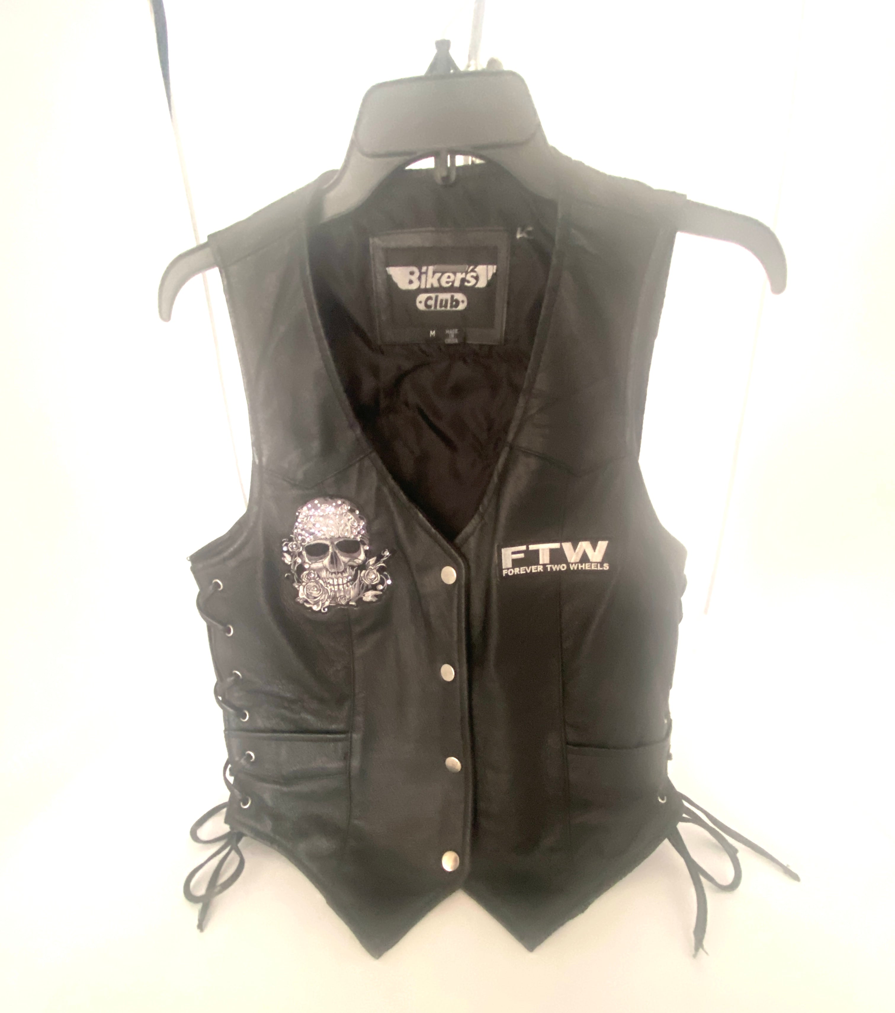 BIKERS CLUB LEATHER VEST 1999