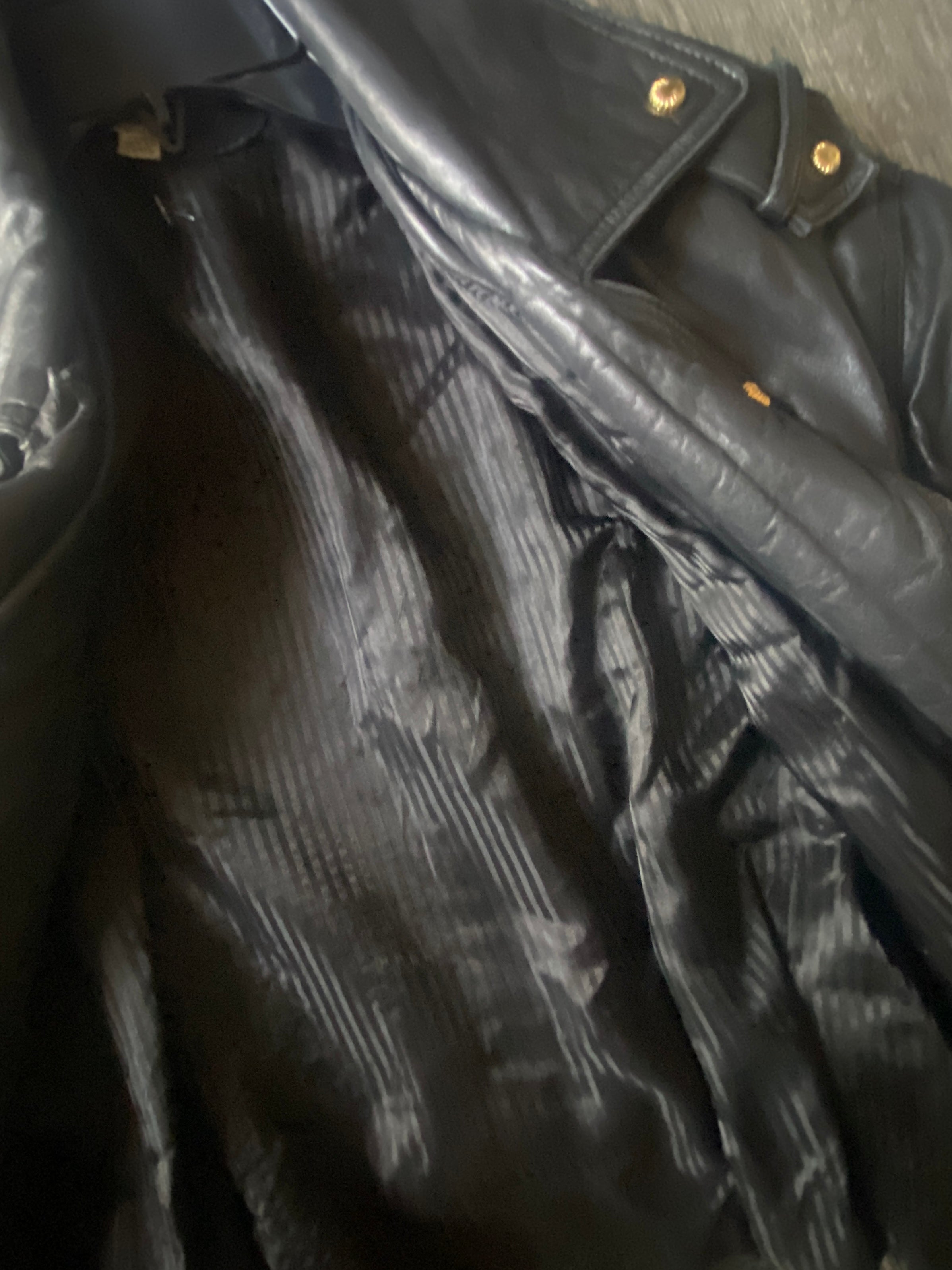 Vintage Studio Siena Womens Moto Jacket 80s