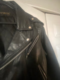 VINTAGE CAPRICCIO LEATHER MOTO JACKET 80's