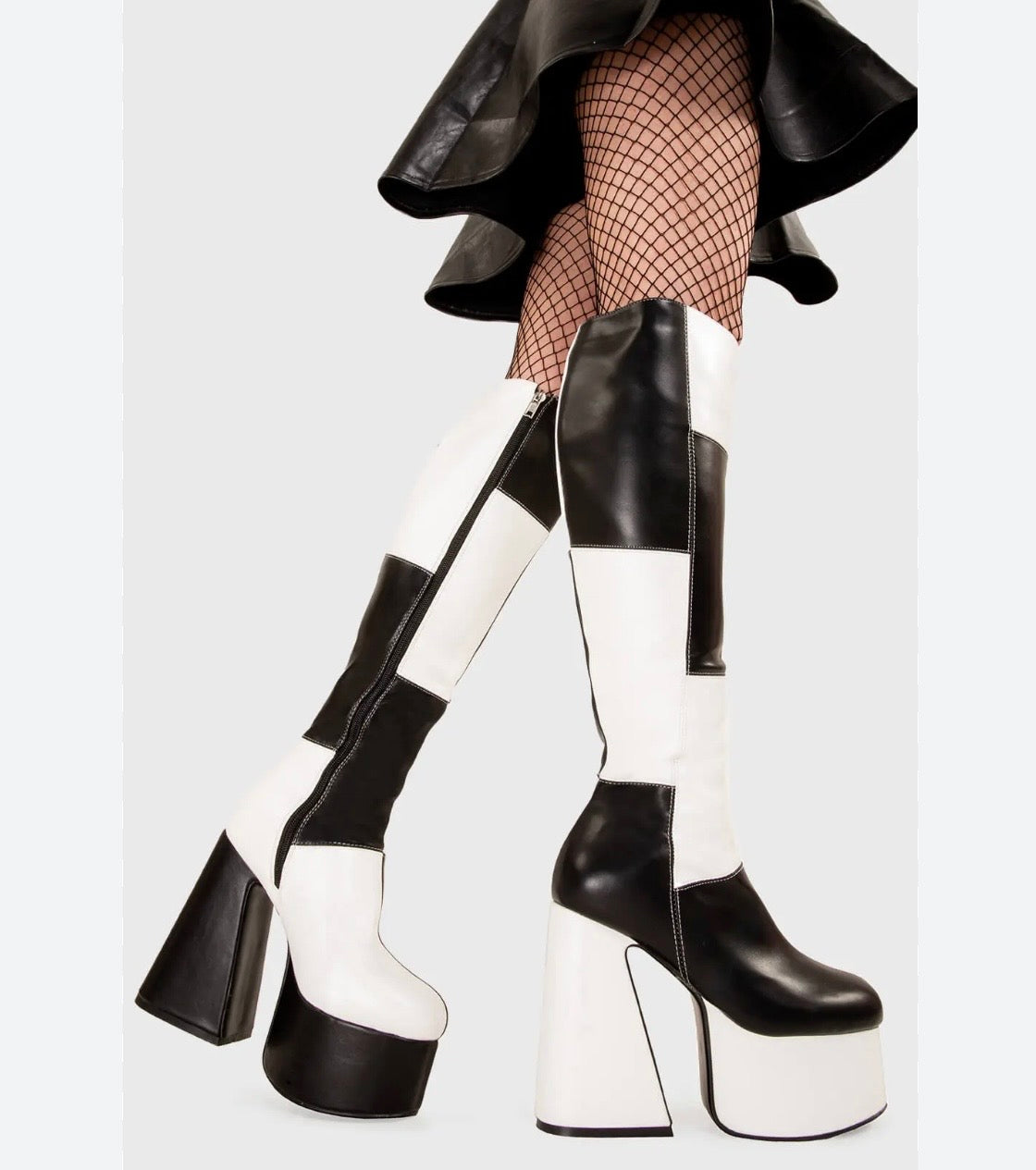 RETRO LAMODA RUNWAY PLATFORM BOOTS