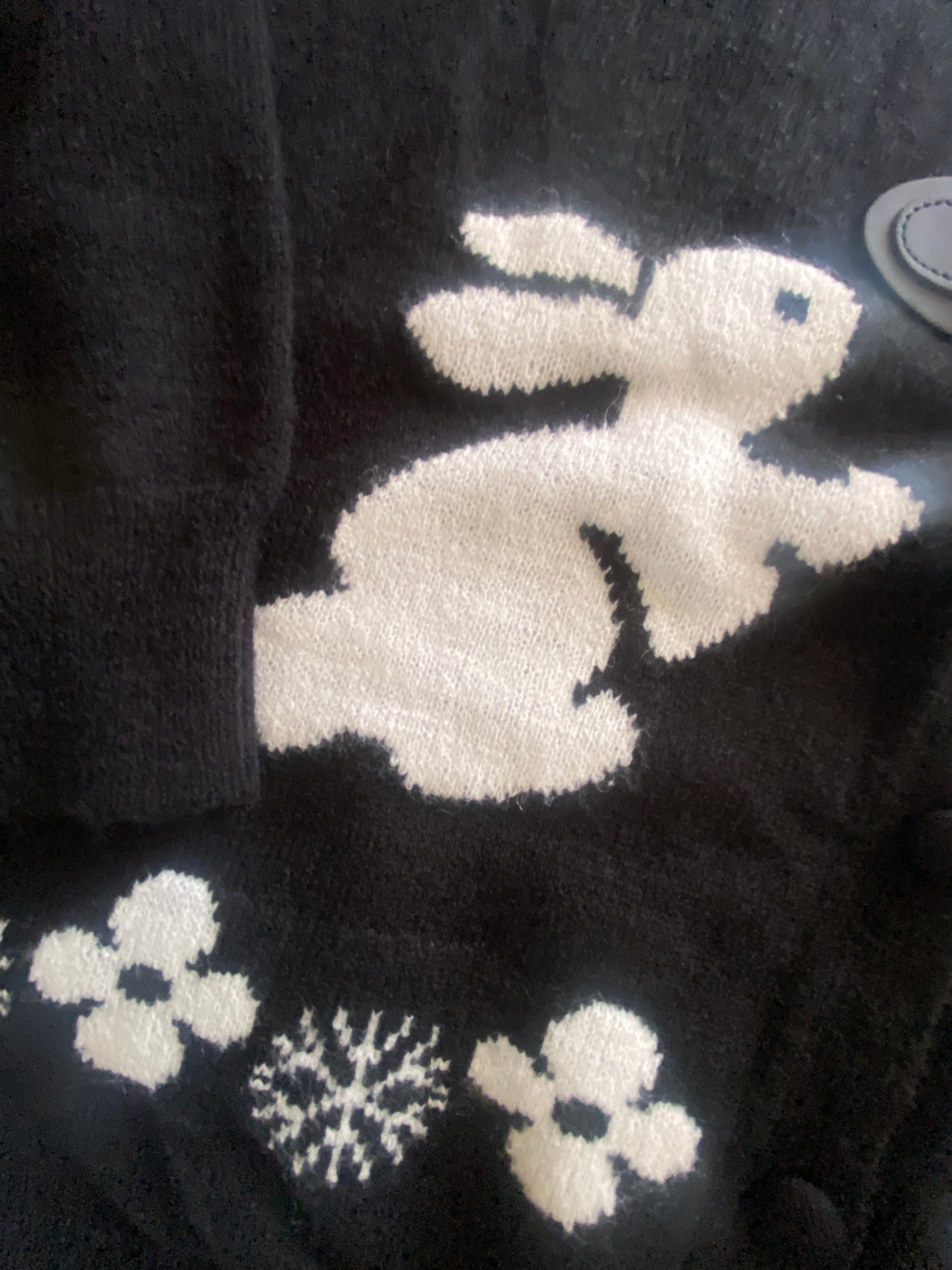 SOFTEST BUNNIE CARDIGAN EVER