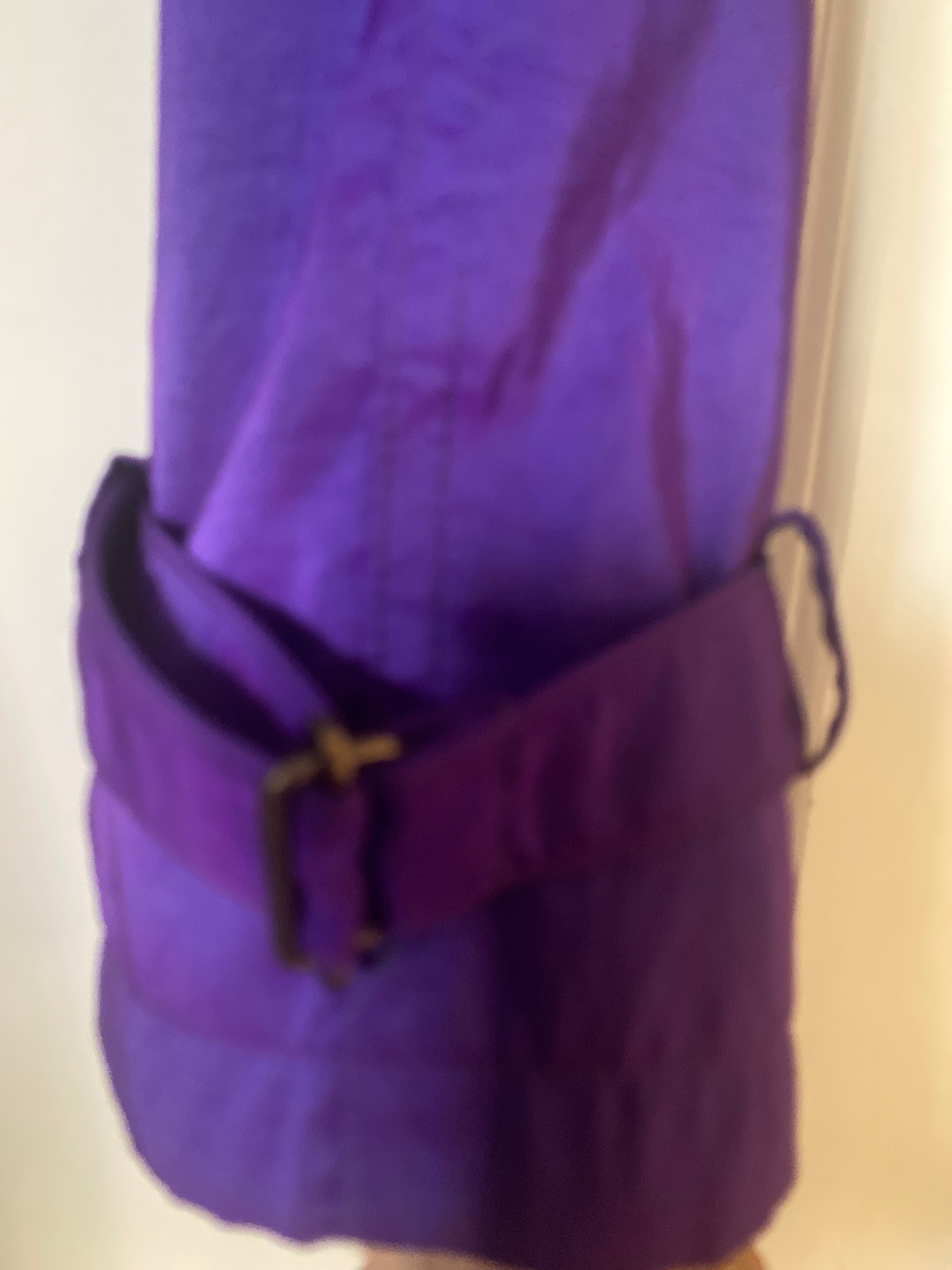 Vintage Shimmery Purple Jones of New York Trench 1980s