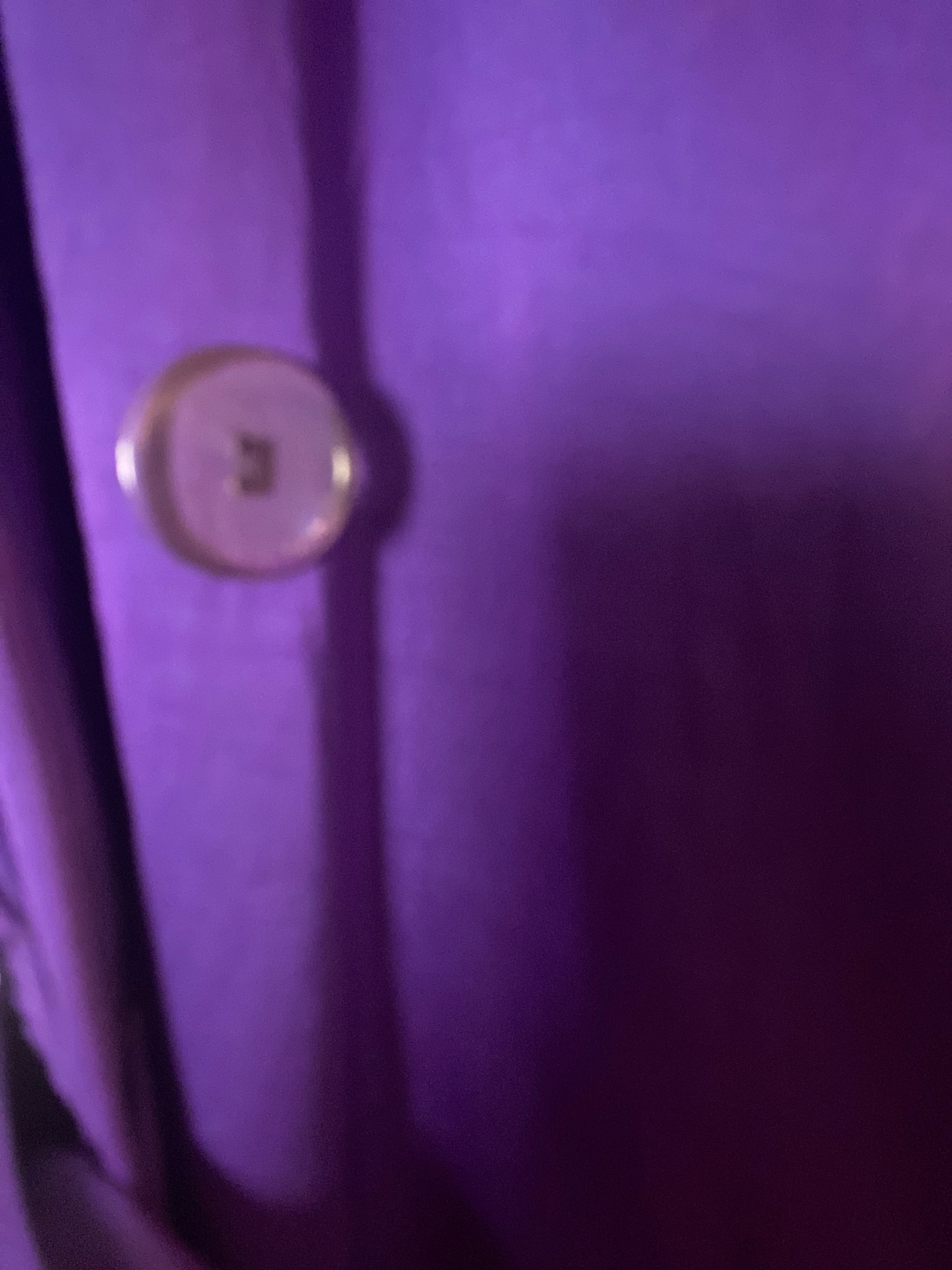 Vintage Shimmery Purple Jones of New York Trench 1980s
