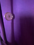 Vintage Shimmery Purple Jones of New York Trench 1980s