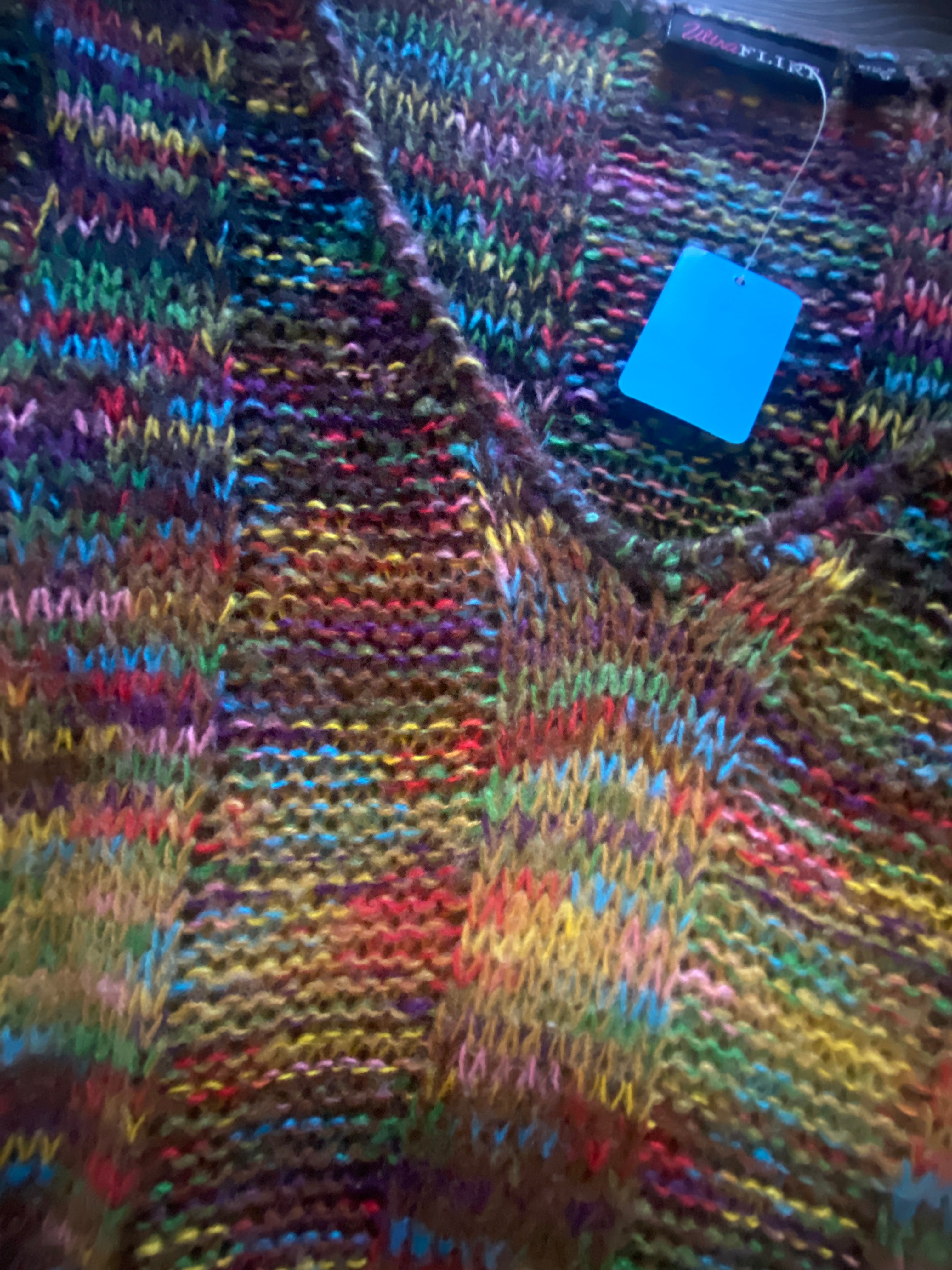 Vintage Retro Boho Hippie Knit Mini