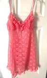 Sweet Pink Slip Dress Deadstock Y2K