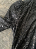 OPEN BACK SEQUINS ROMPER -DeadStock