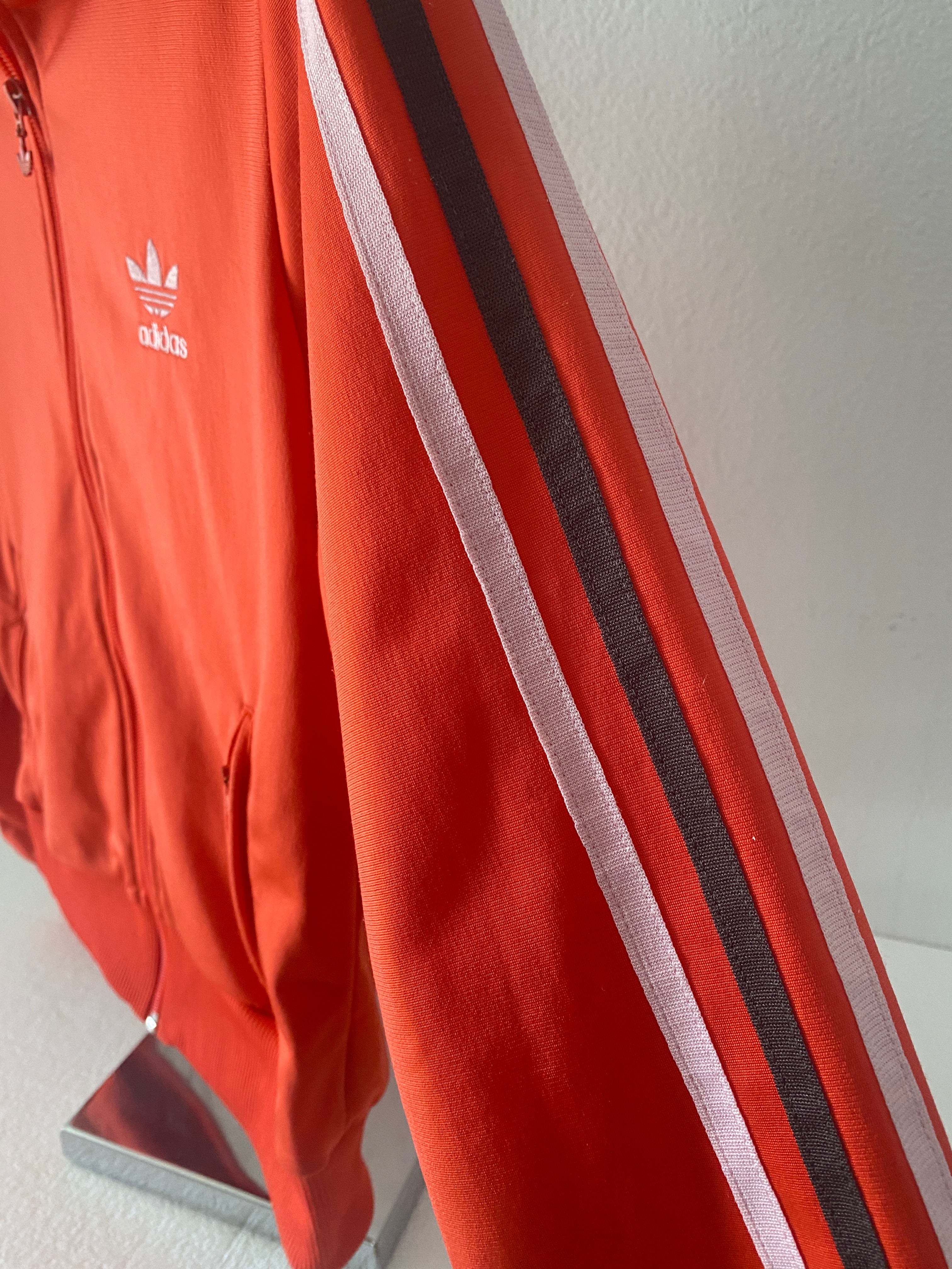 Vintage Adidas Red Track Suit Jacket 90s