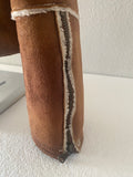 GORGEOUS Suede Sherpa Sherling Leather Jacket Hillard & Hannson 2000