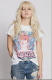 BOWIE BURN OUT  Mineral Wash GRAPHIC Tshirt