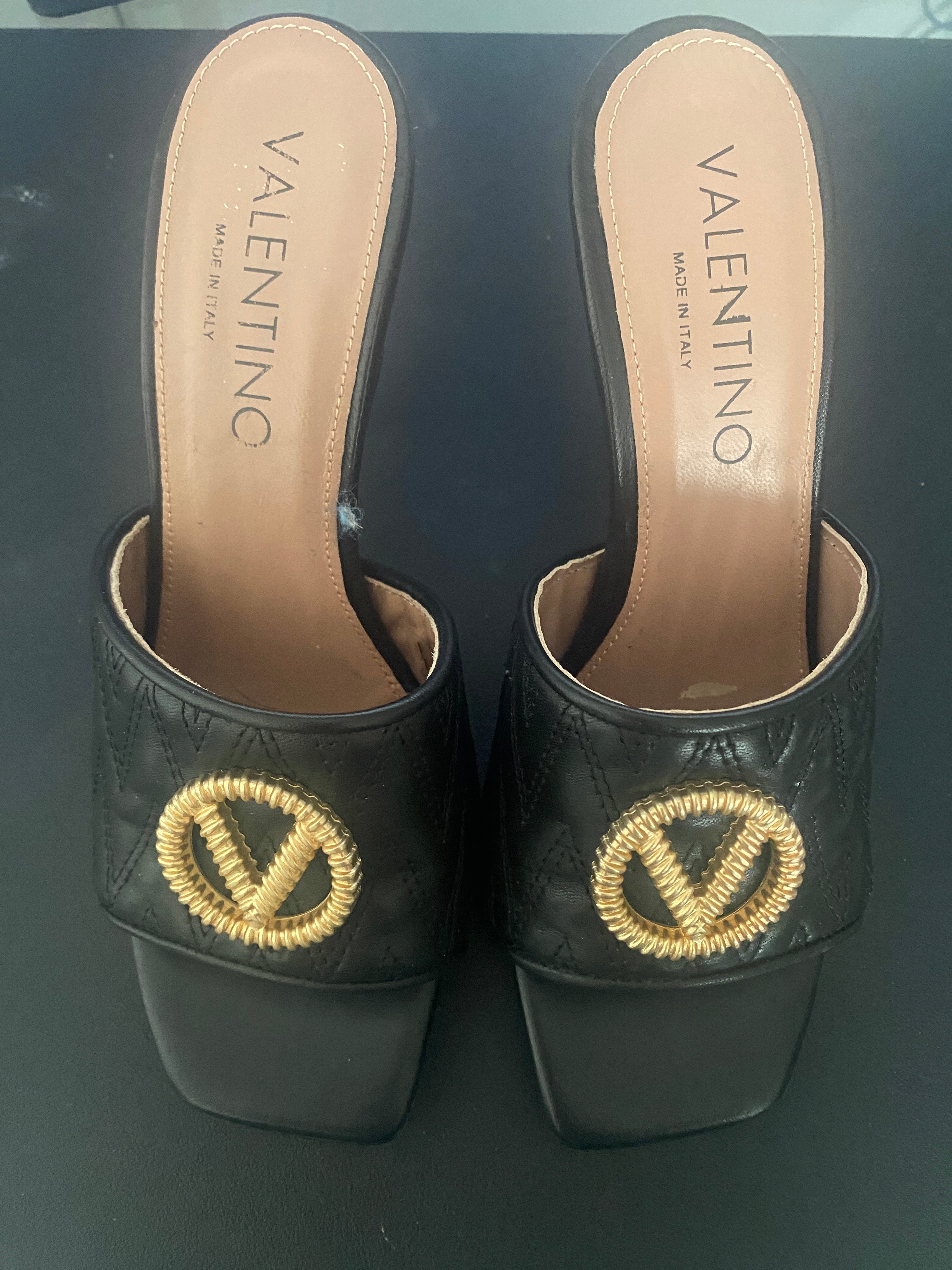 90's Valentino Slide Sandals