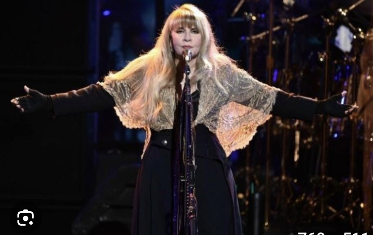STEVIE NICKS Fitted Cap Sleeve Slub Tee