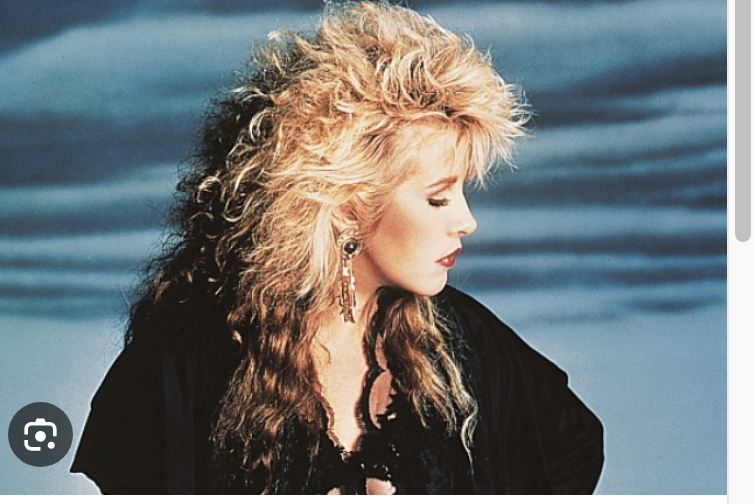 STEVIE NICKS Fitted Cap Sleeve Slub Tee