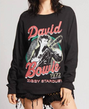 DAVID BOWIE Ziggy Stardust 1972 World Tour LongSleeve Tshirt