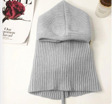 WINTER SOFT KNIT HOODIE (Color Options)