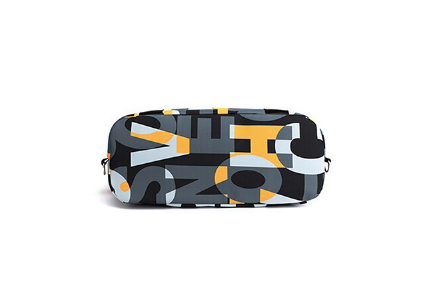 Nylon Pop Art Messenger Travel  Bag