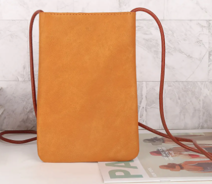 Leather Mobile Crossbody