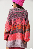 FLOWER POWER FLORAL CARDI