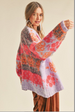 FLOWER POWER FLORAL CARDI