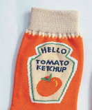 GOT SOCKS?  GOT KETCHUP?
